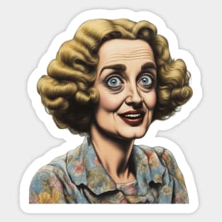 Bette Davis Sticker